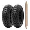 2 PCS 10x3.0 255x80 (80/65-6) Solid Tire,10 Inches Electric Scooter
