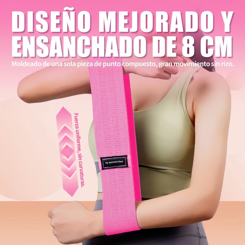 Bandas Elásticas Ligas De Resistencia Ejercicio Fitness Yoga