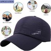 DURINM Baseball Cap Unisex Classic Mesh Baseball Cap Men's Breathable