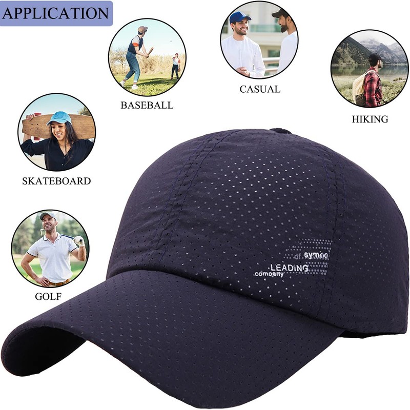 DURINM Baseball Cap Unisex Classic Mesh Baseball Cap Men's Breathable