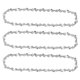 10 Inch Chainsaw Chain, 3/8" LP Pitch .050" Gauge 40 Drive Links, Pole Saw Chain Replacement for WORX WG309 Sun Joe SWJ803E SWJ807E Remington RM1015P,RM1015SP,RM1025P,RM1025SPS, RM1035P, 3 Pack
