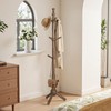 WOOW DEPOT Wooden Coat Rack Stand - Coat Rack Freestanding