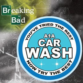 Breaking Bad A1A Car Wash Decal