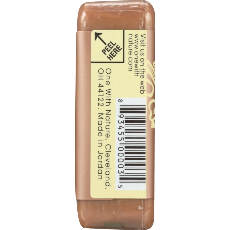 One With Nature Vanilla Oatmeal Dead Sea Mineral Soap, 7