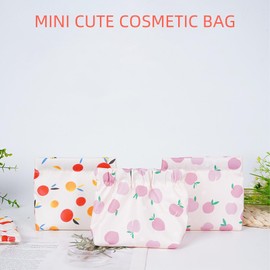 Acpetdr Mini Cosmetic Bag Makeup Bag 6 Pack Small Makeup Travel Pouches for Women & Girls, Portable Makeup Organizer Bags