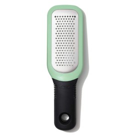 OXO Grater, Ginger & Garlic Grater, Condiment Grater, Mini, Dishwasher & Dryer Safe, Ginger, Garlic Grated