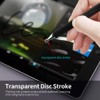 Metal Stylus Pen for Screens with Dual-Tip Design Clear Disc