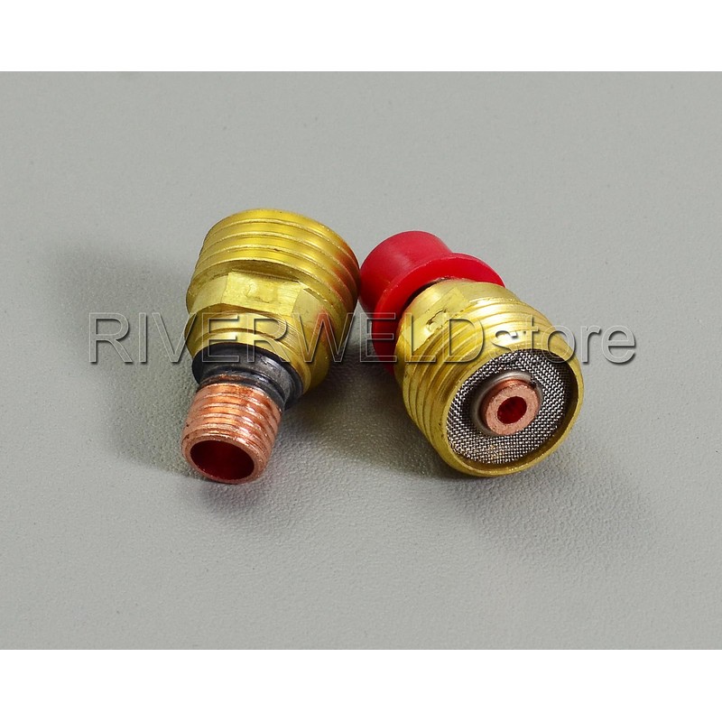 RIVERWELD TIG Gas Lens Collet Body 45V44 13N23 (3/32" &
