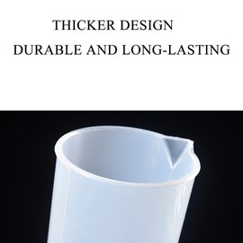 KOMUNJ KOMUNJ 1 Piece Transparent Blue Line Measuring Graduated Cylinder Science Measuring Lab Heavy Wall Graduated Cylinder Measuring Cylinder, 100 ml