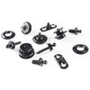 New Marine Tenax Buttons Black 5 Tops + 5 Lower