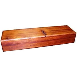 Native American Cedar Feather Box (Church Box) Handcrafted in Oregon, USA (No Latch, No Lining, 20 x 8 x 3)