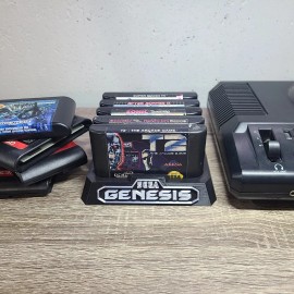 SEGA Genesis Five Game Caddy  - Dock that fits your favorite genesis games