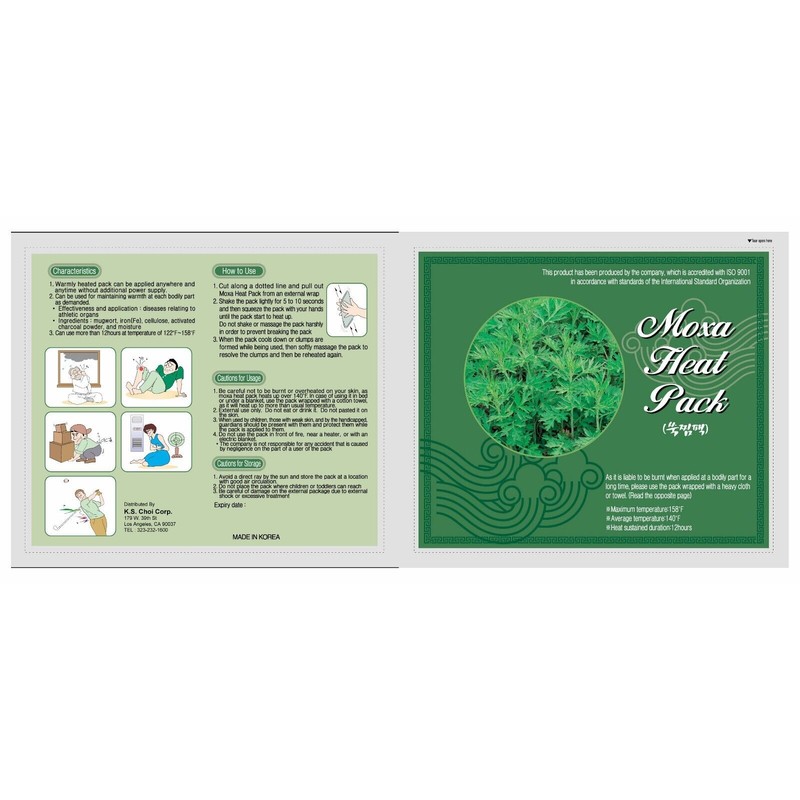 K.S. Choi Corp Heat Packs Hand Body & Feet Warmers