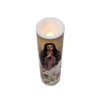 THE SAINTS COLLECTION St Philomena, LED Flameless Devotional Prayer Candle