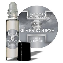 Your So Loved Silver Kourse Men Fragrance Body Oil by Mobetter Fragrance Oils