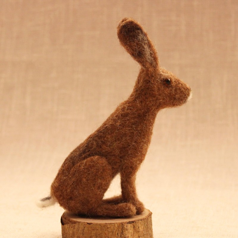 Wizardi Felting Kit - Hare KT-Hare2024 The Makerss