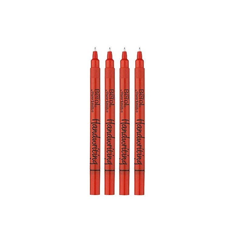 Berol Handwriting Pens (PACK OF 4) BLACK INK