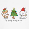 CafePress Cat and Dog Christmas Dog T Shirt Dog T-Shirt,