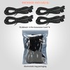 4PCS 70 inch/5.90FT 5-Pin RGBW LED Rock Lights Extension Cord