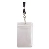 Advantus ID Holder/Lanyard Combo Pack - Vertical - Vinyl -