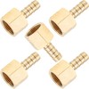 LTWFITTING Brass BSP Fitting Coupler/Adapter 3/8-Inch Female BSPP x 8mm