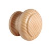 Gedotec Giovanni Wooden Furniture Knobs, Diameter: 35 mm, Pack of