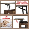 BestOffice Lift Top Coffee Table with Hidden Compartment and Lower