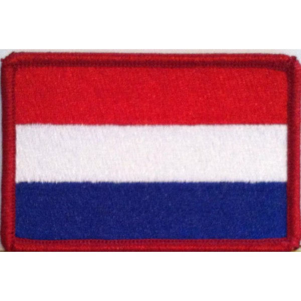 VELCRO® Brand Fastener Kingdom of Netherlands Flag Tactical Patch W/