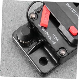 Mobestech 2pcs Circuit Breaker Blackalicious Blacksto e 50a Fuse Car Protector 100a