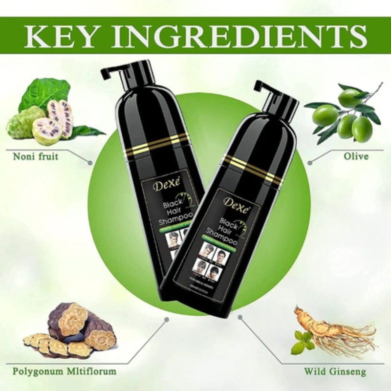 Vedora Instant Black Hair Shampoo 400ml - Champú Semipermane