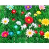 Toyland® 24cm x 24cm Decorative Grass Patch - Perfect For