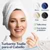 Ana Victoria, Turbante de Micro Fibra (Blanco)