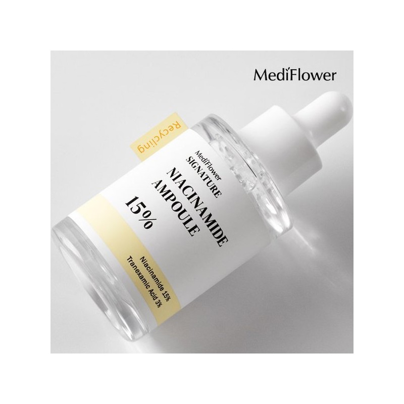 Mediflower 시그니처 나이아신아마이드 15% 앰플 30ml Signature Niacinamide 15% Ampoule