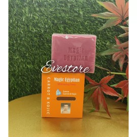 sdg egyptian magic Whitening Face & Body Soap With Carrot & Kojic Whitening Soap