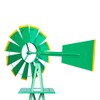 VINGLI Upgrade 8FT Ornamental Windmill Backyard Garden Decoration Weather Vane,