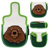 Golf Mallet Square Putter Cover Heel-Shaft Headcovers Fits for S