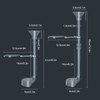 Aquarium Feeding Tube Dish Prevent Floating Acrylic Shrimp Feeding Tube
