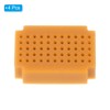 PATIKIL 4pcs Mini Breadboard, Solderless Breadboard Small Breadboard 55 Tie