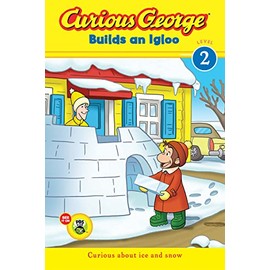 Curious George Builds an Igloo: A Winter and Holiday Book for Kids (Curious George TV)