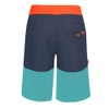 Trollkids Children's Swimming Shorts Kroksand, Dark Navy/Glow Orange/Dusky Turquoise, 116