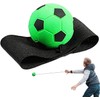 1pc Green Wrist Return Ball - Adjustable Bounce Back Ball