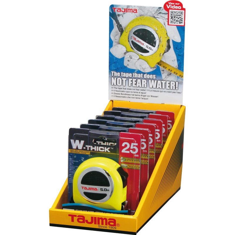 Tajima,5m / 25mm,GASP25-50E W-THICK Lock Stainless POCKET TAPE 5 m/25