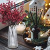 PATIKIL Artificial Flowers, 6pcs European Fake Flowers DIY Bouquet Fake