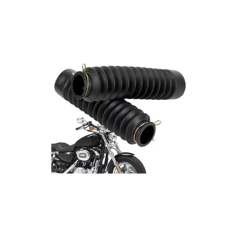 2pcs Cubrepolvo Cubre Amortiguador Moto Para Honda Italika