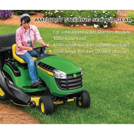 AM136297 Steering Gear For John Deere Lawn Tractor X300 X320 X340 X500 X520 Replace AM136297 M151206