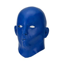 Aico Blue Coloring Mask 13.4 x 11.0 x 2.0 inches (340 x 280 x 50 mm), Latex