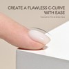 GAOY Builder Gel for Nails, Milky Jelly White Nail Strengthener,