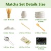 Haghito 8 PCS Matcha Whisk Set - Japanese Tea Ceremony