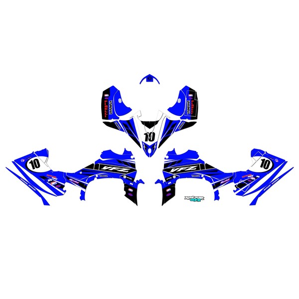 Kalair GFX Graphics Kit for Yamaha YFZ 450 (2014-2019) Speed