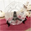 Bard's Hinged Medium Wood Bowl Stand, 5.5" H x 9.25"